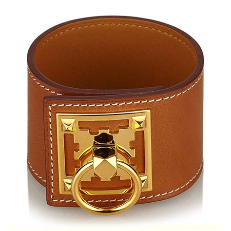 hermes usa leather bracelet|vintage hermes leather bracelet.